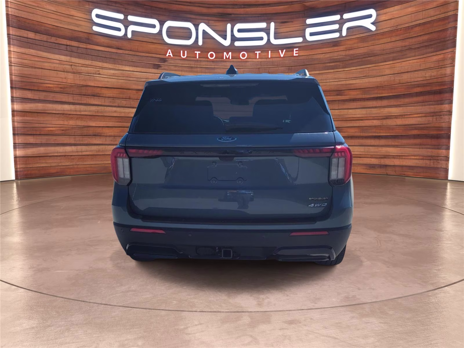 2026 Vapor Blue Metallic Ford Explorer ST-Line 4X4 SUV