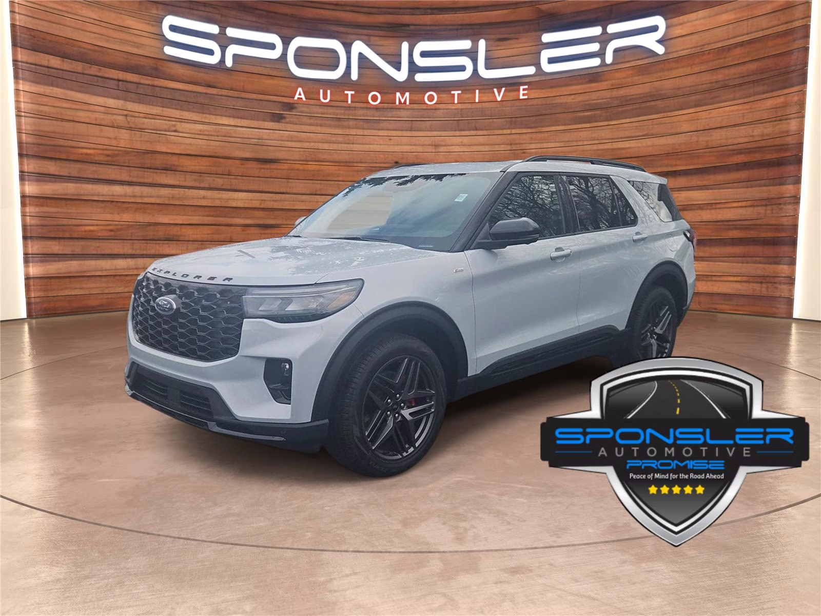 2026 Space White Ford Explorer ST-Line 4X4 SUV