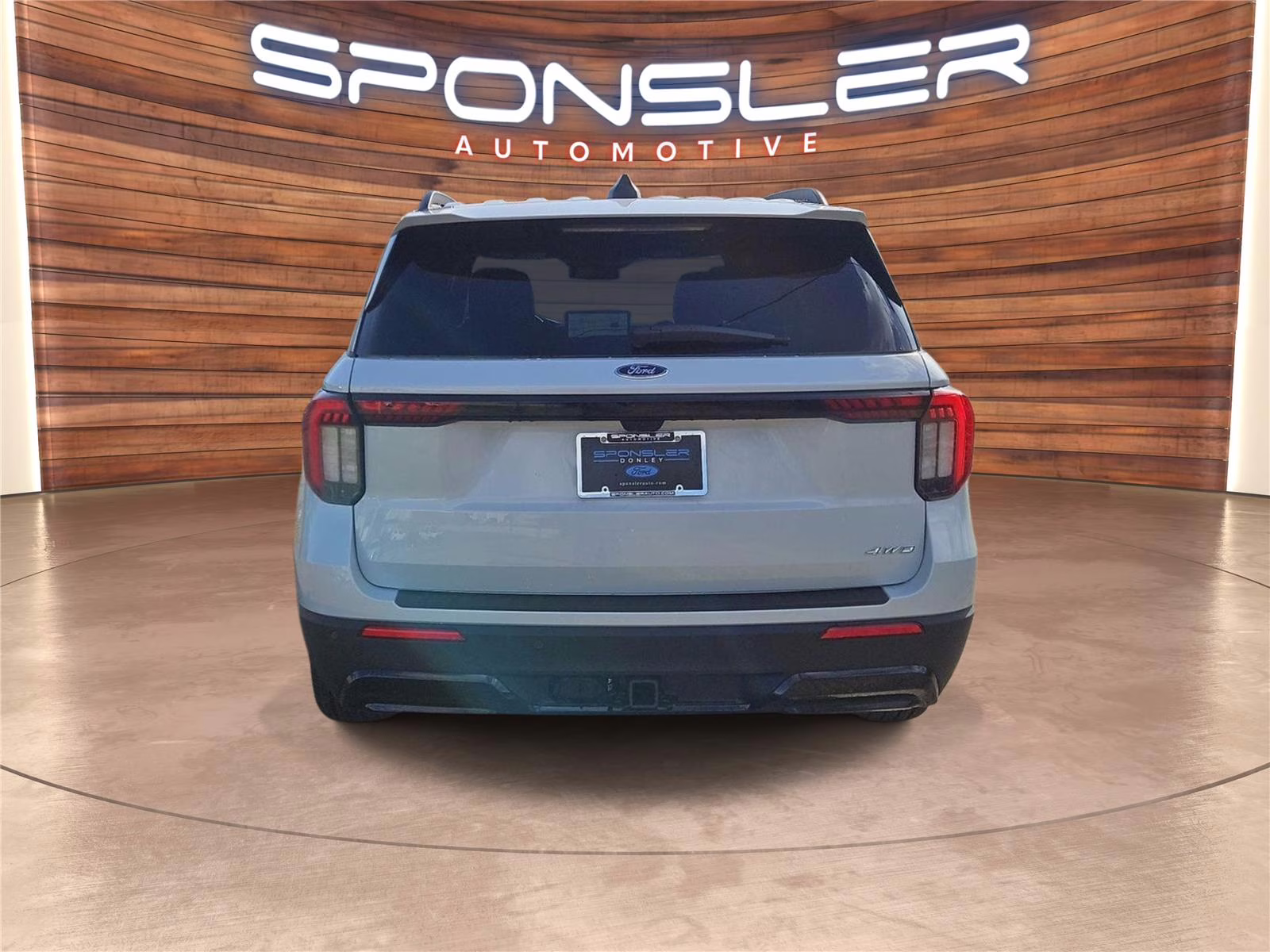 2026 Space White Ford Explorer ST-Line 4X4 SUV