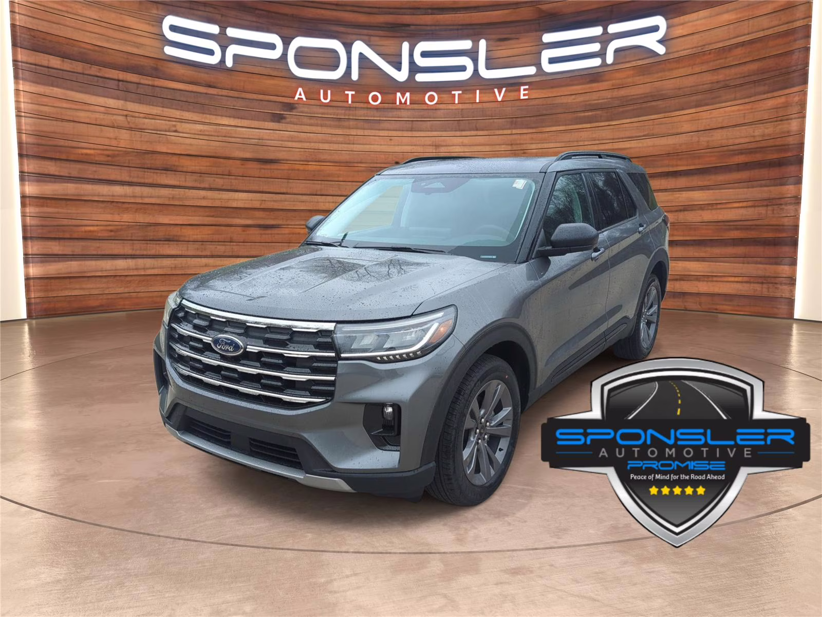 2026 Carbonized Gray Ford Explorer Active 4X4 SUV