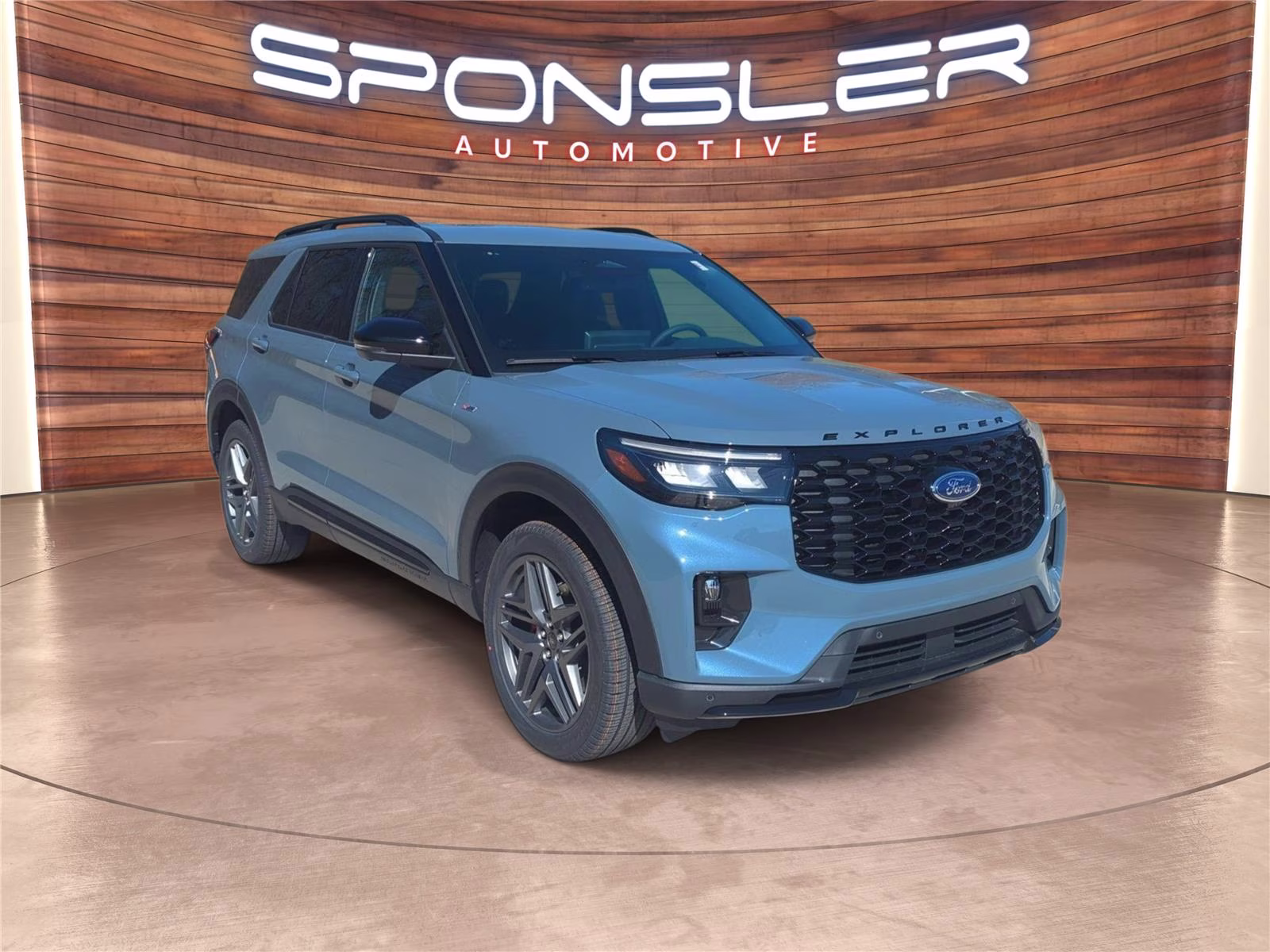 2026 Vapor Blue Metallic Ford Explorer ST-Line 4X4 SUV