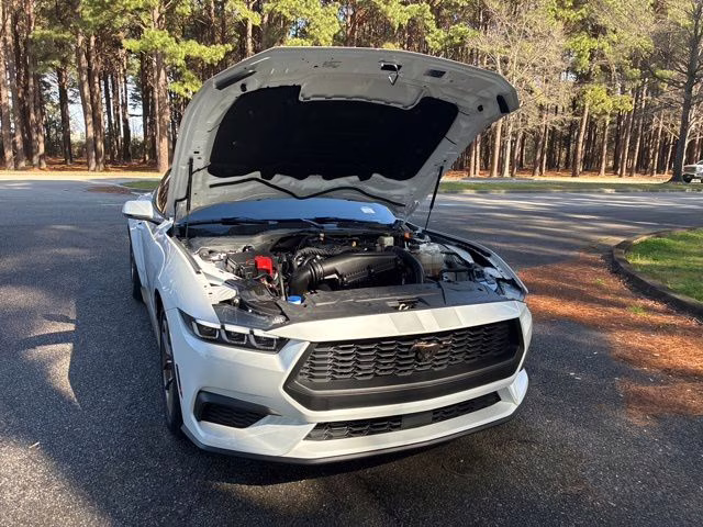 2024 Oxford White Ford Mustang EcoBoost Premium RWD Coupe