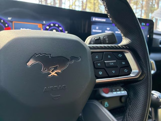 2024 Oxford White Ford Mustang EcoBoost Premium RWD Coupe