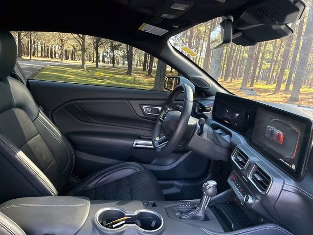 2024 Oxford White Ford Mustang EcoBoost Premium RWD Coupe