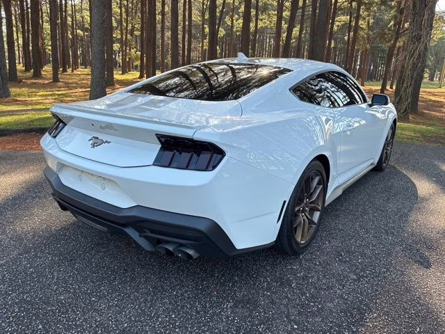 2024 Oxford White Ford Mustang EcoBoost Premium RWD Coupe