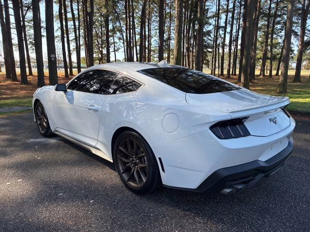 2024 Oxford White Ford Mustang EcoBoost Premium RWD Coupe