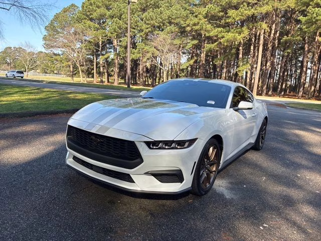 2024 Oxford White Ford Mustang EcoBoost Premium RWD Coupe