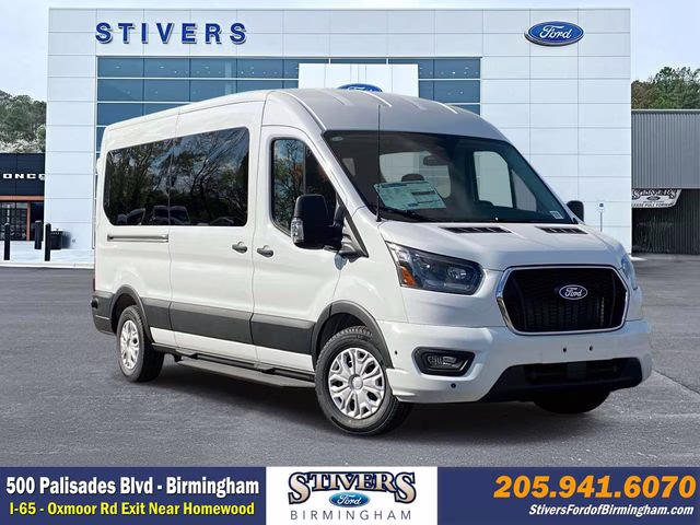 2026 Oxford White Ford Transit Cargo Van XLT RWD Crossover
