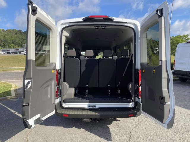 2026 Oxford White Ford Transit Cargo Van XLT RWD Crossover