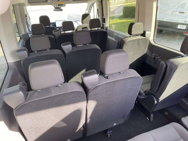 2026 Oxford White Ford Transit Cargo Van XLT RWD Crossover