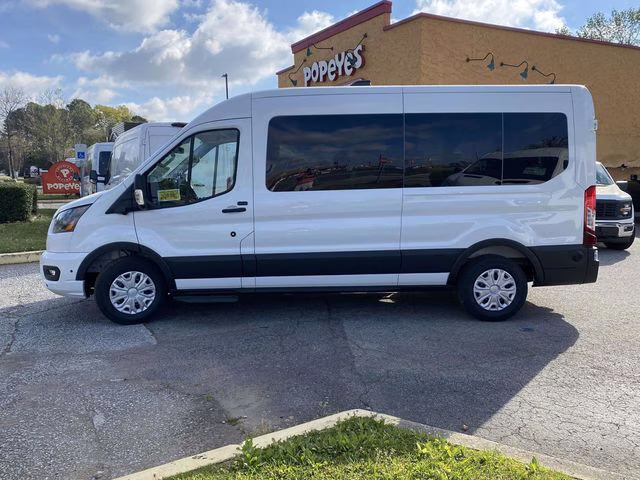 2026 Oxford White Ford Transit Cargo Van XLT RWD Crossover