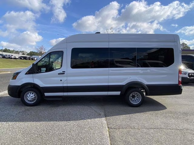 2026 Oxford White Ford Transit Cargo Van XLT RWD Crossover