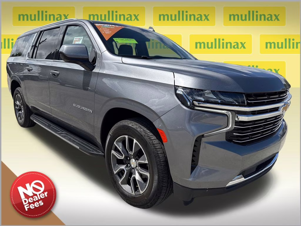 2021 Satin Steel Metallic Chevrolet Suburban LT RWD SUV