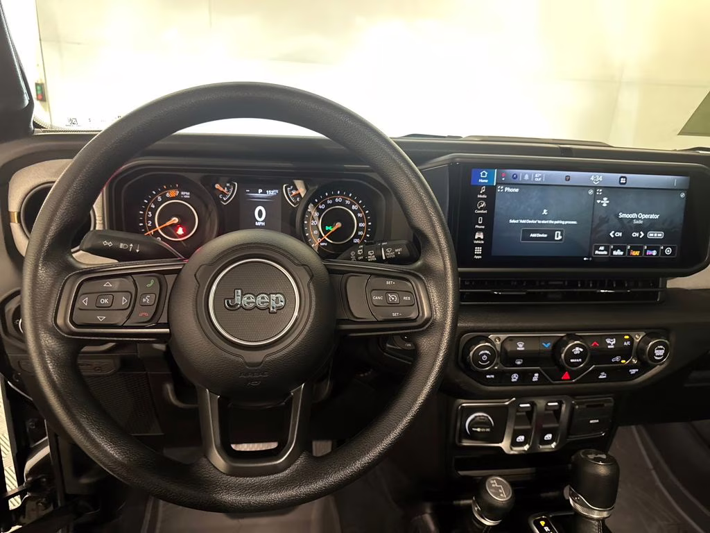 2025 Granite Crystal Metallic Clearcoat Jeep Wrangler Sport 4X4 SUV