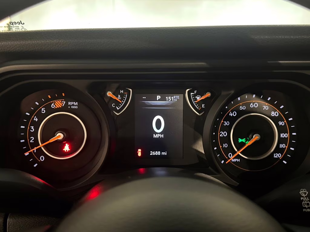 2025 Granite Crystal Metallic Clearcoat Jeep Wrangler Sport 4X4 SUV