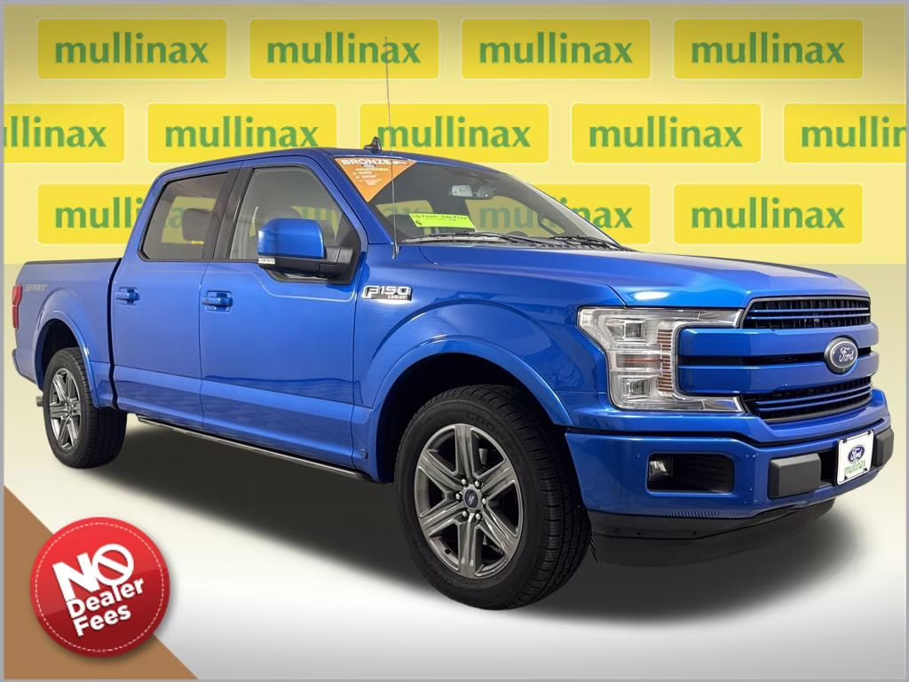 2020 Velocity Blue Metallic Ford F-150 Lariat RWD Truck