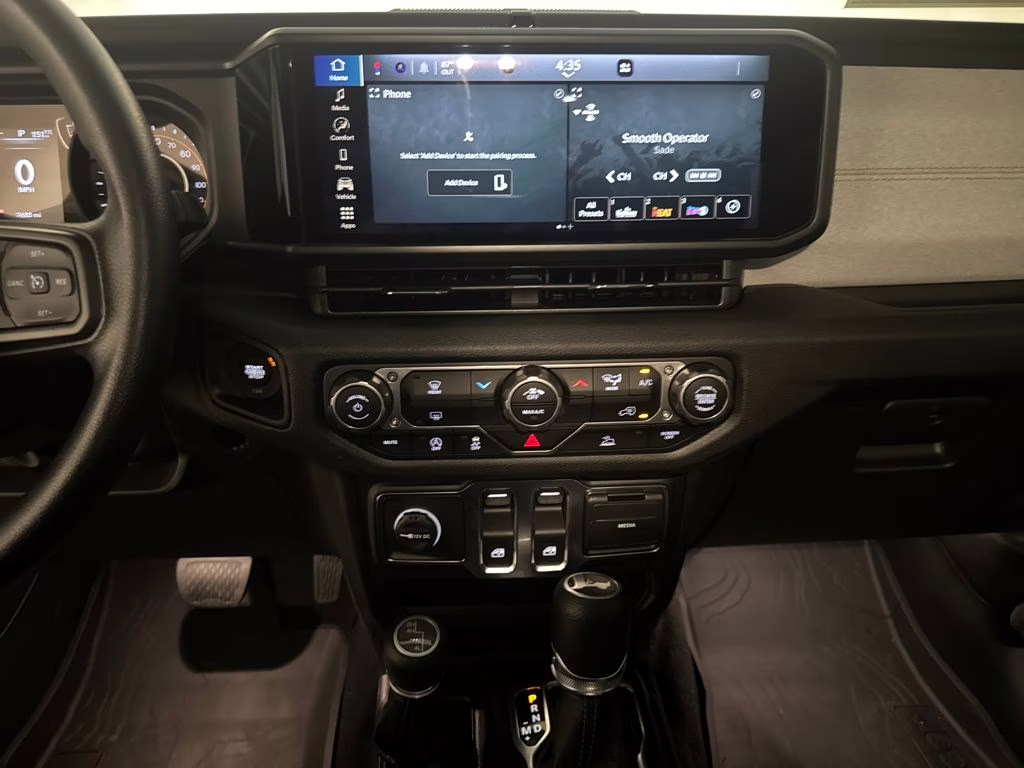 2025 Granite Crystal Metallic Clearcoat Jeep Wrangler Sport 4X4 SUV