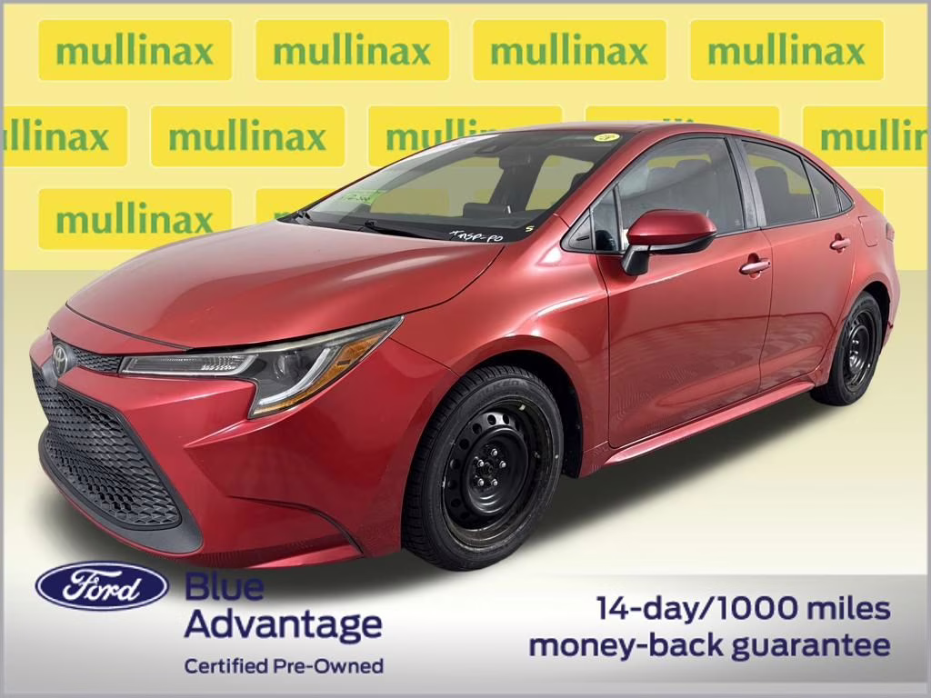 2020 Barcelona Red Metallic Toyota Corolla LE FWD Sedan