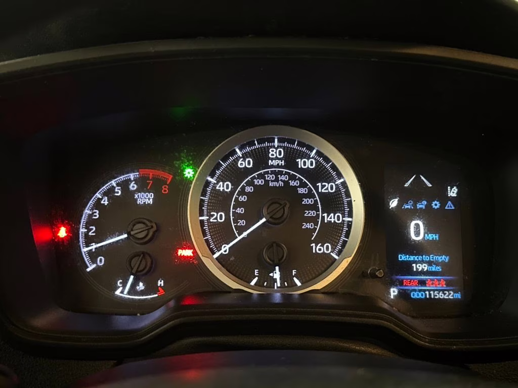 2020 Barcelona Red Metallic Toyota Corolla LE FWD Sedan