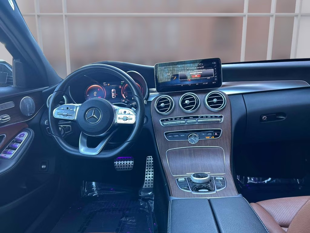 2021 Black Mercedes-Benz C-Class C 300 AWD Sedan