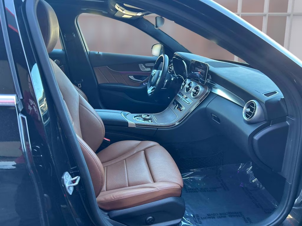 2021 Black Mercedes-Benz C-Class C 300 AWD Sedan