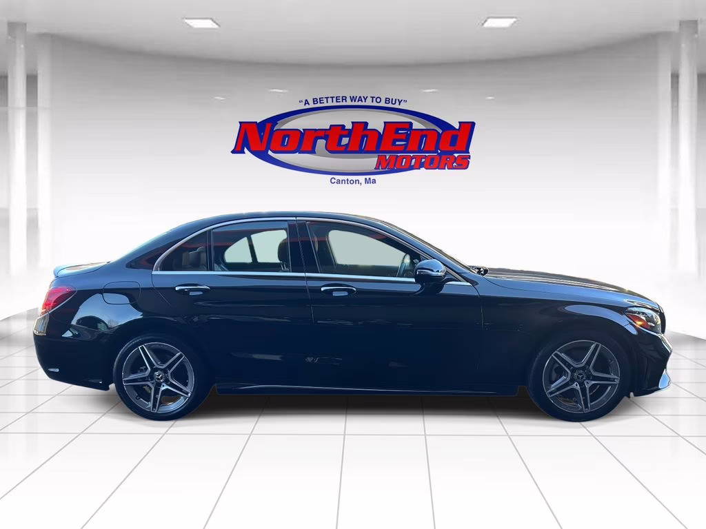 2021 Black Mercedes-Benz C-Class C 300 AWD Sedan