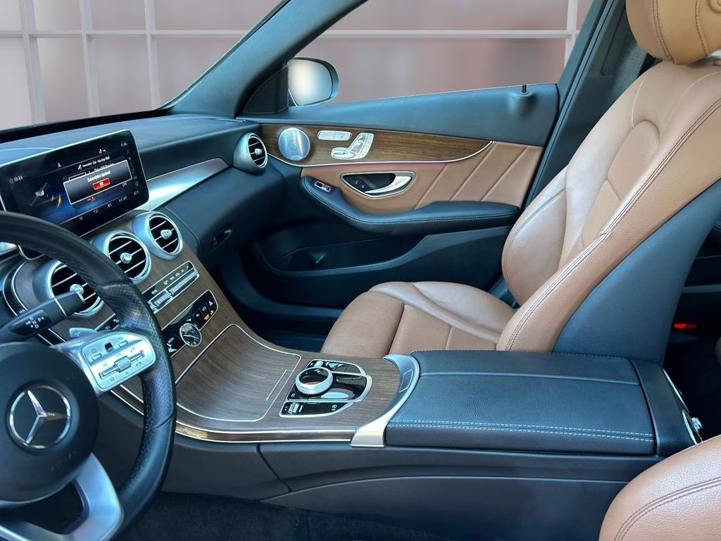 2021 Black Mercedes-Benz C-Class C 300 AWD Sedan