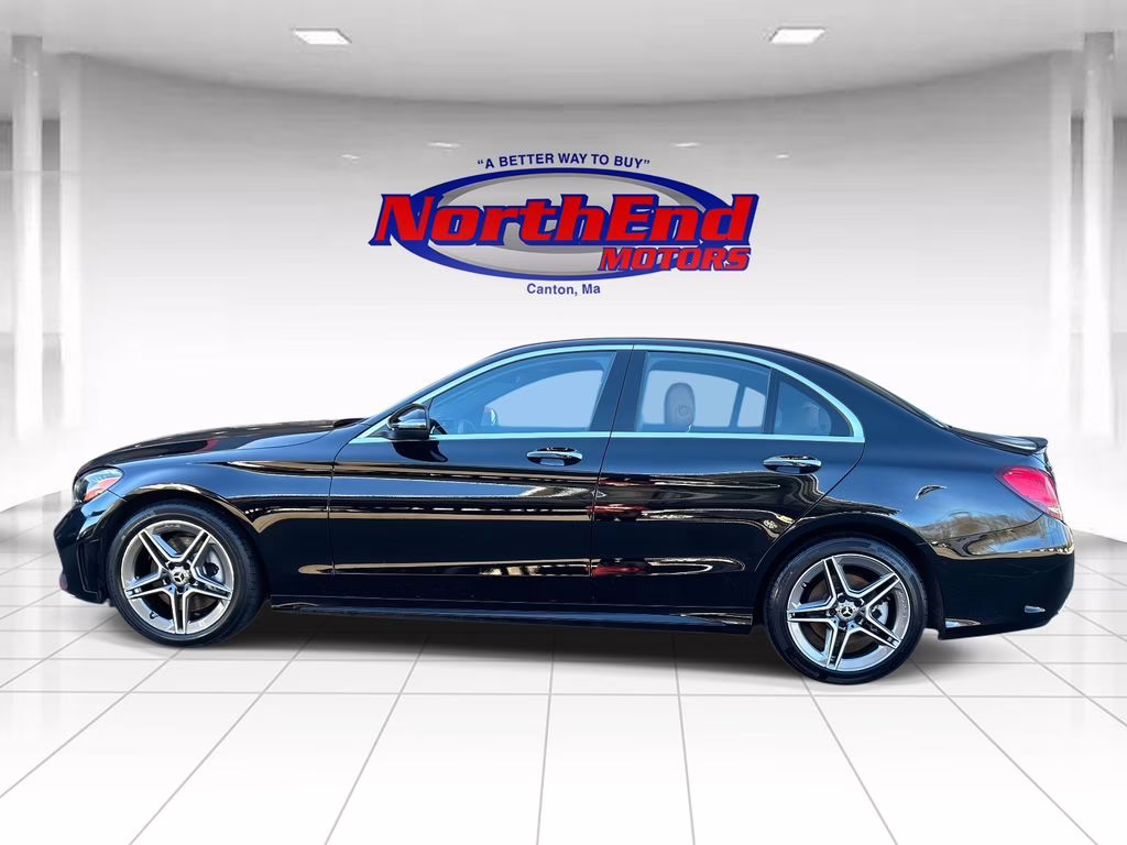 2021 Black Mercedes-Benz C-Class C 300 AWD Sedan