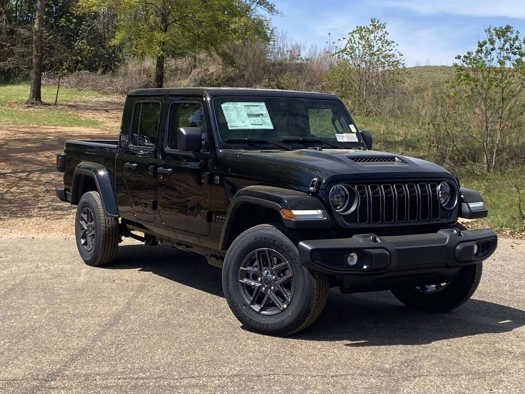 2026 Black Clearcoat Jeep Gladiator Sport S 4X4 Truck