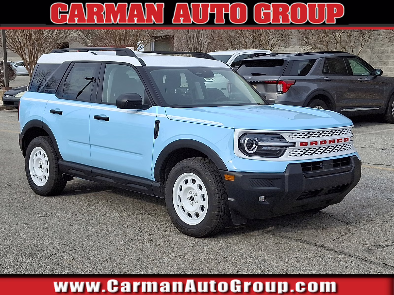 2026 Robins Egg Blue - CW Ford Bronco Sport Heritage 4X4
