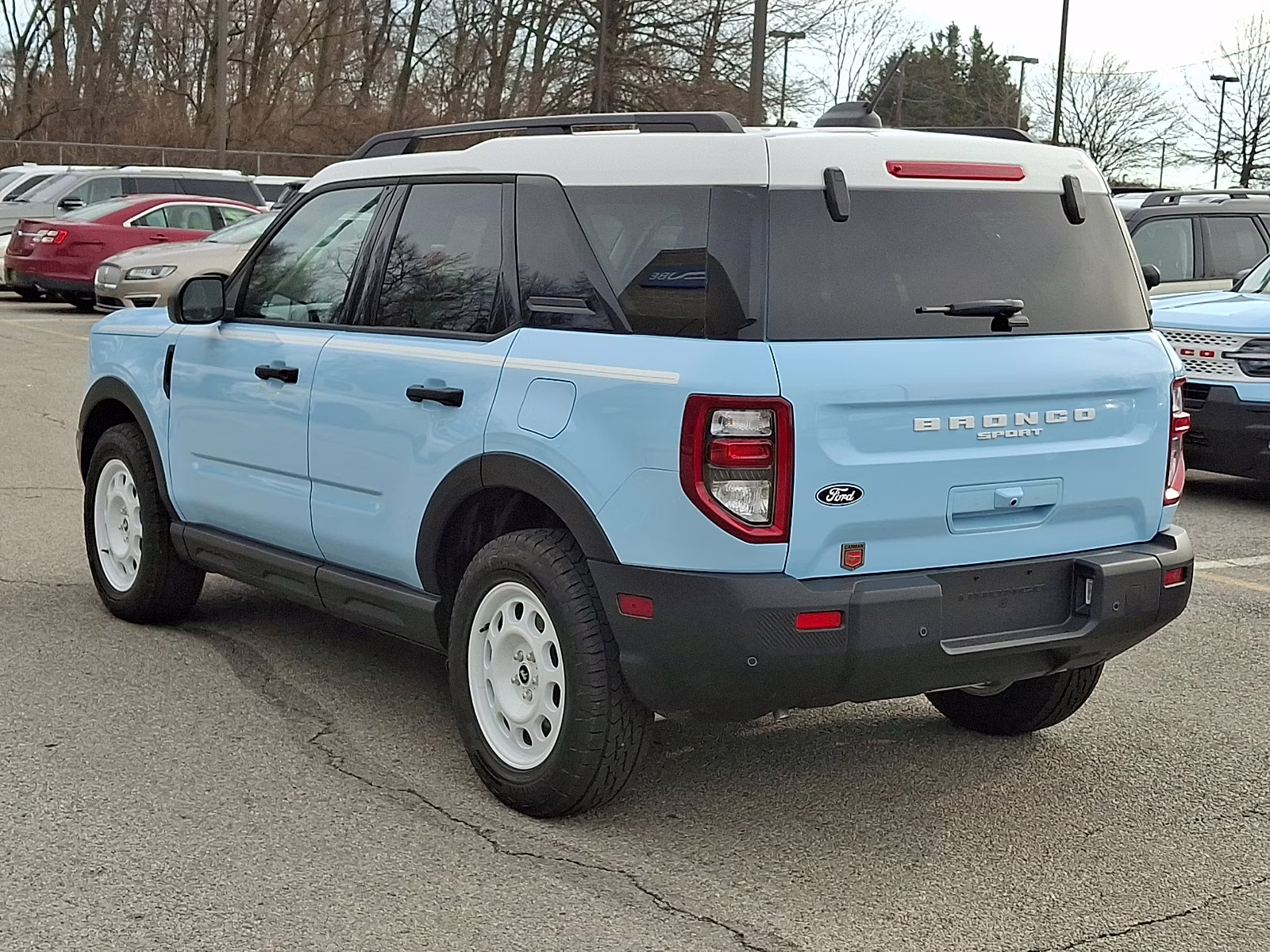 2026 Robins Egg Blue - CW Ford Bronco Sport Heritage 4X4