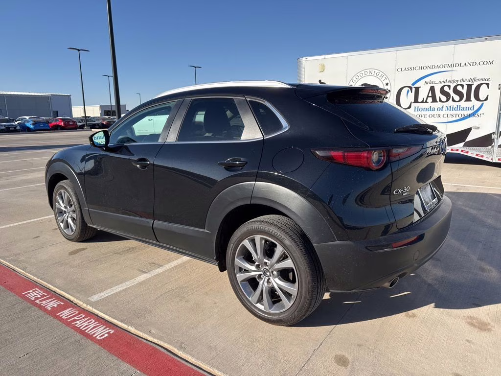 2025 Jet Black Mica Mazda CX-30 2.5 S Preferred Package AWD SUV