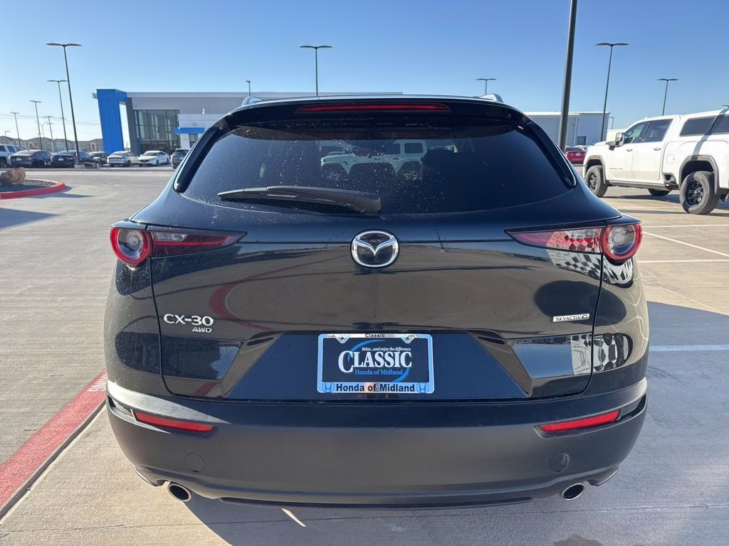 2025 Jet Black Mica Mazda CX-30 2.5 S Preferred Package AWD SUV