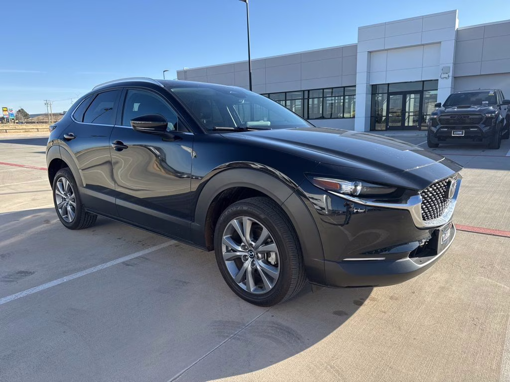 2025 Jet Black Mica Mazda CX-30 2.5 S Preferred Package AWD SUV