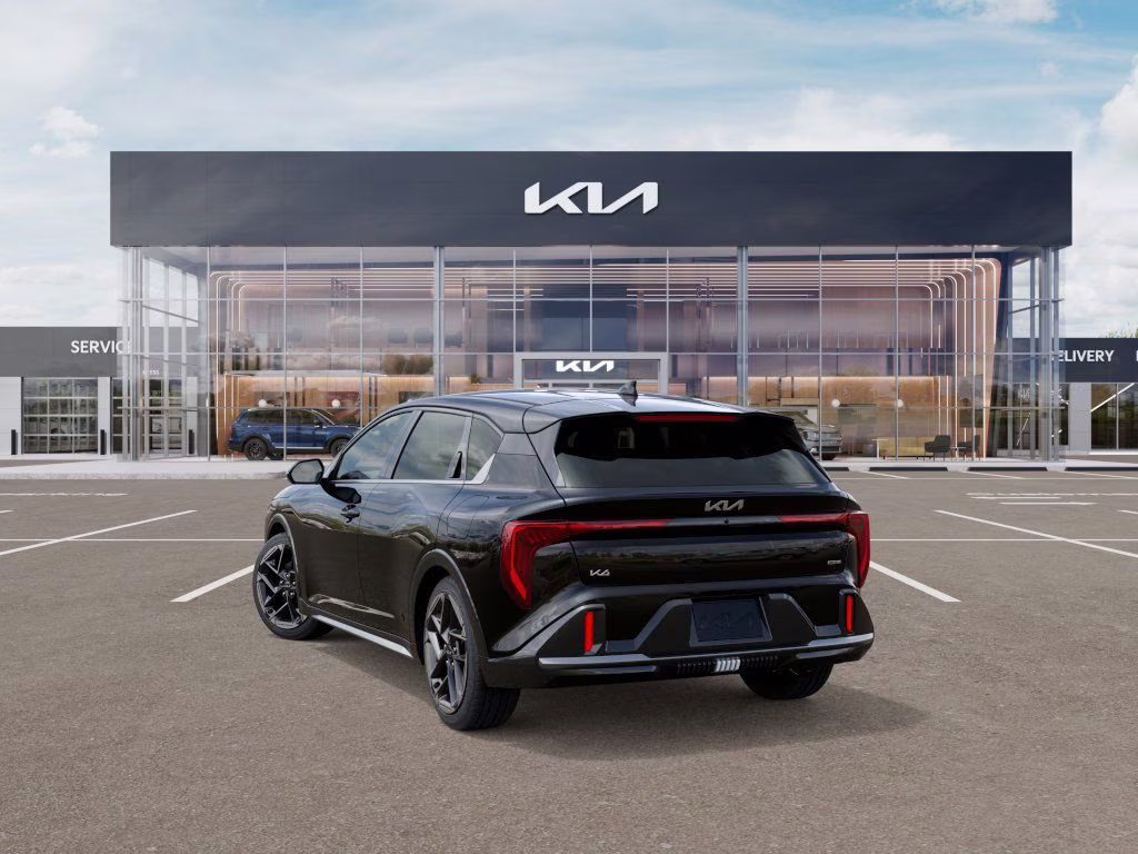 2026 Aurora Black Pearl Kia K4 GT-Line FWD Hatchback