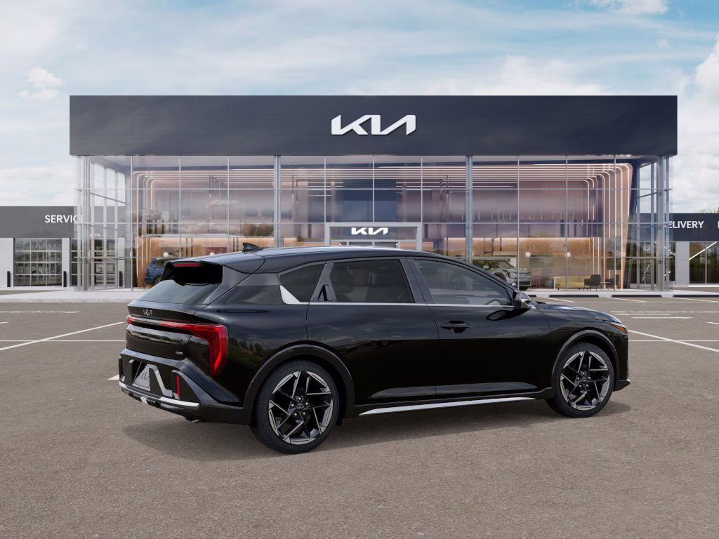 2026 Aurora Black Pearl Kia K4 GT-Line FWD Hatchback