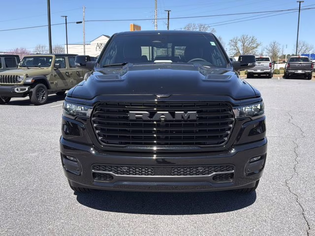 2026 Diamond Black Crystal Pearlcoat Ram 1500 Laramie 4X4 Truck