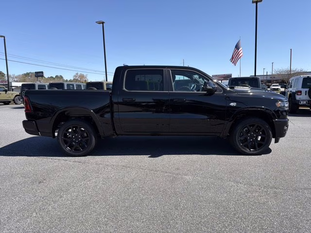2026 Diamond Black Crystal Pearlcoat Ram 1500 Laramie 4X4 Truck