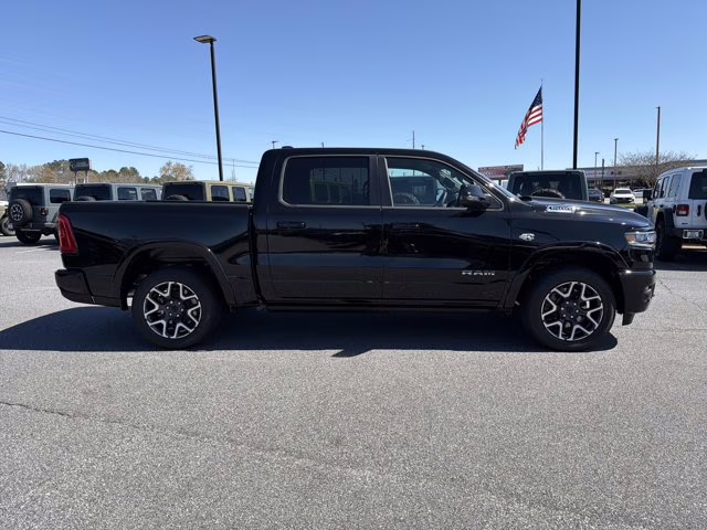 2026 Diamond Black Crystal Pearlcoat Ram 1500 Laramie 4X4 Truck