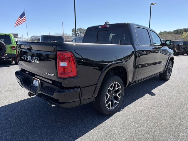 2026 Diamond Black Crystal Pearlcoat Ram 1500 Laramie 4X4 Truck