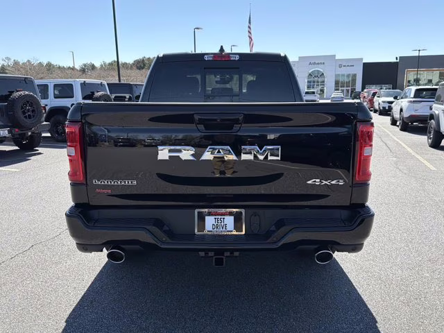 2026 Diamond Black Crystal Pearlcoat Ram 1500 Laramie 4X4 Truck