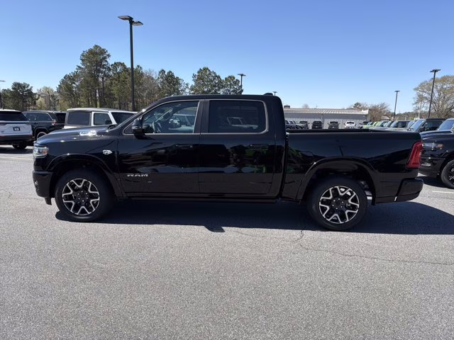 2026 Diamond Black Crystal Pearlcoat Ram 1500 Laramie 4X4 Truck