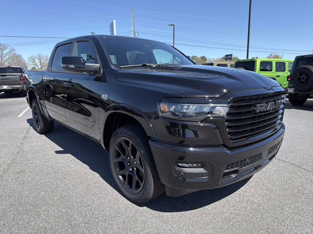 2026 Diamond Black Crystal Pearlcoat Ram 1500 Laramie 4X4 Truck
