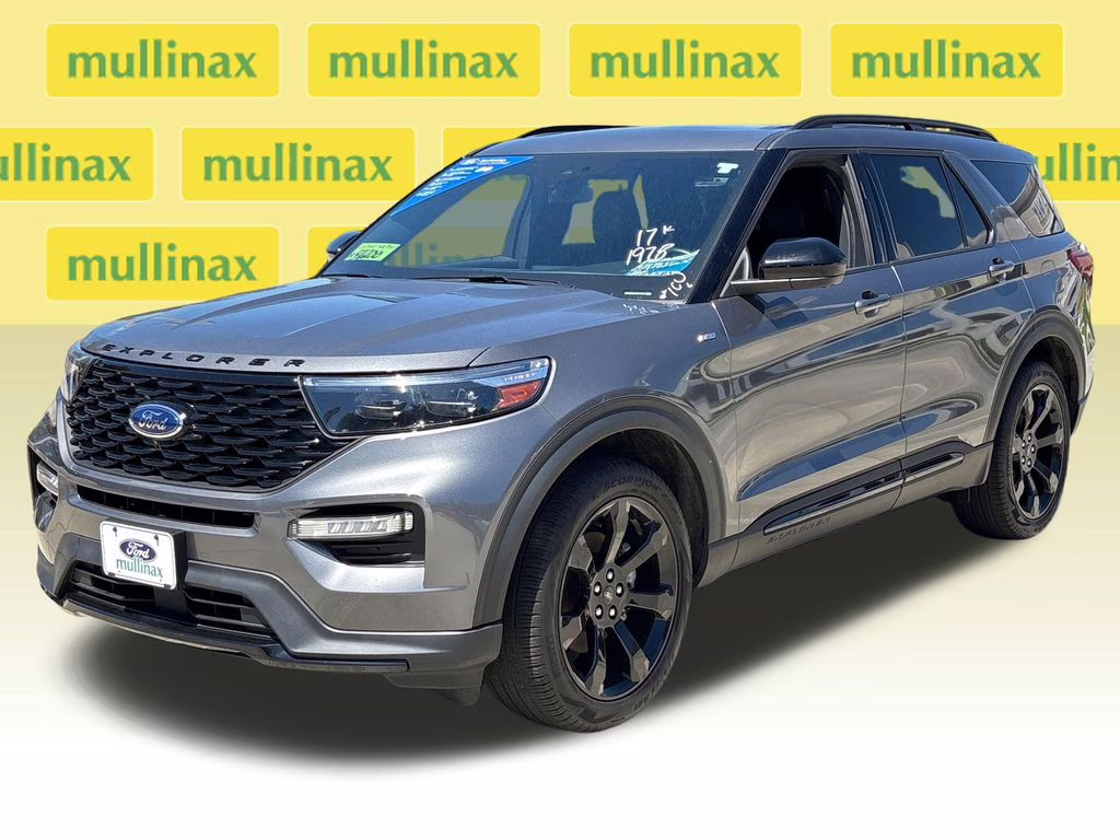 2022 Gray Metallic Ford Explorer ST-Line 4X4 SUV