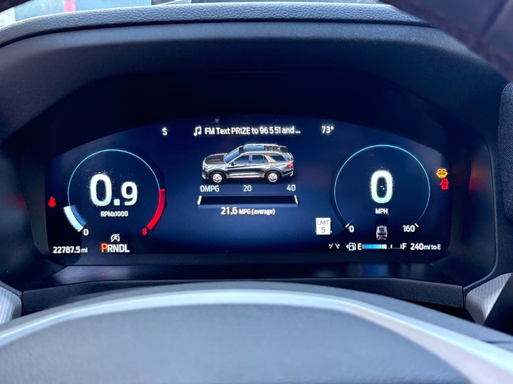 2025 Carbonized Gray Metallic Ford Explorer Active 4X4 SUV