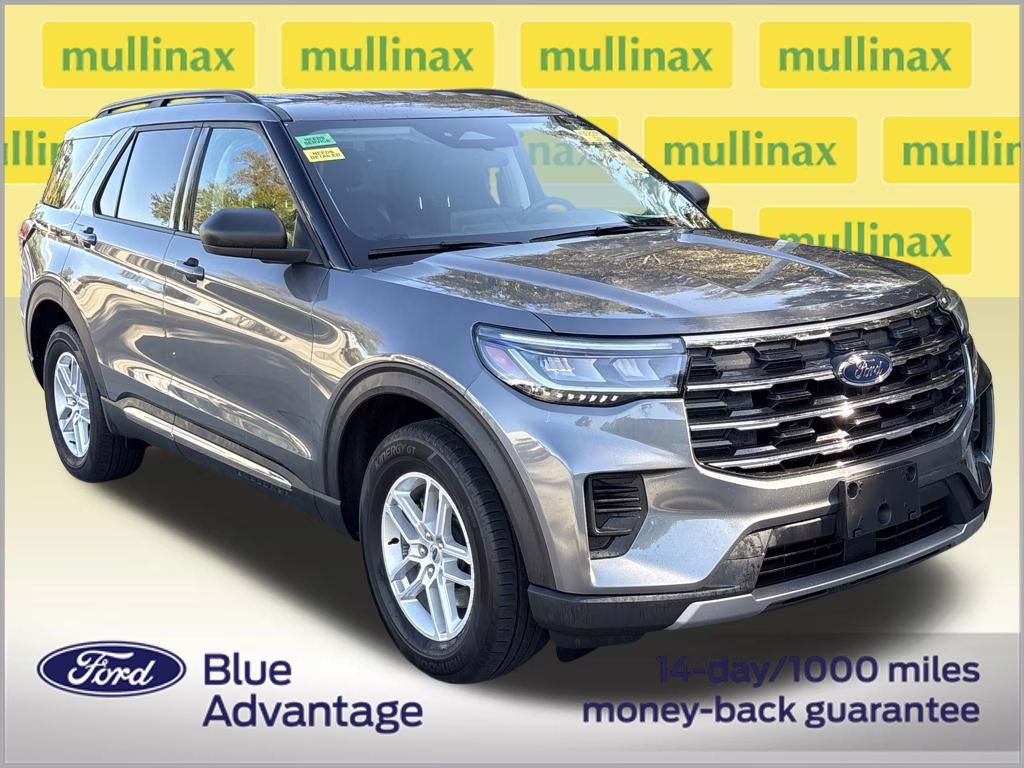 2025 Carbonized Gray Metallic Ford Explorer Active 4X4 SUV