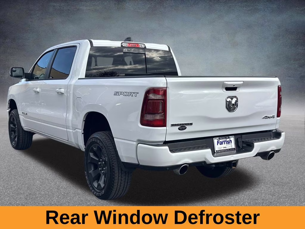 2023 Bright White Clearcoat Ram 1500 Big Horn/Lone Star 4X4 Truck