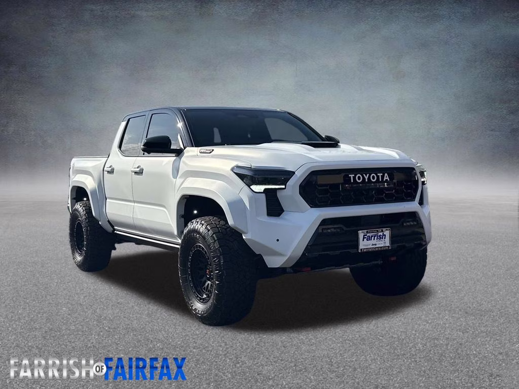 2025 Black Toyota Tacoma Hybrid TRD Pro 4X4 Truck