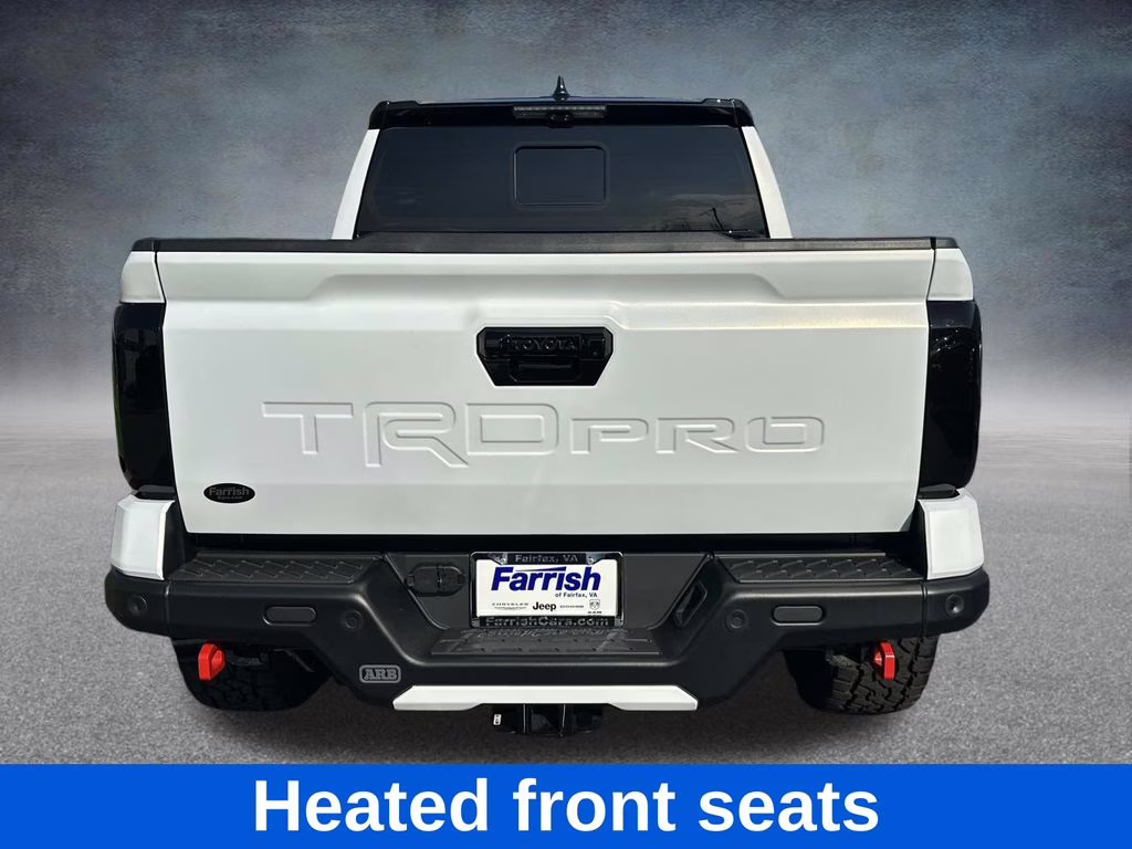 2025 Black Toyota Tacoma Hybrid TRD Pro 4X4 Truck