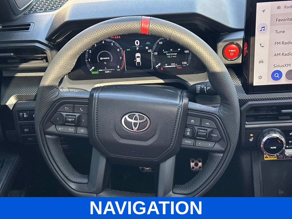 2025 Black Toyota Tacoma Hybrid TRD Pro 4X4 Truck